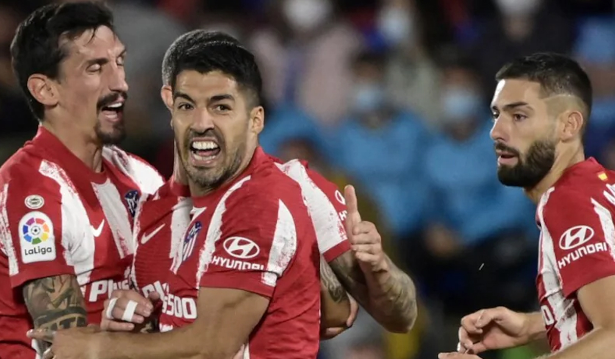 Luis Suarez Fires Atletico Madrid To Top With Late Double vs Getafe